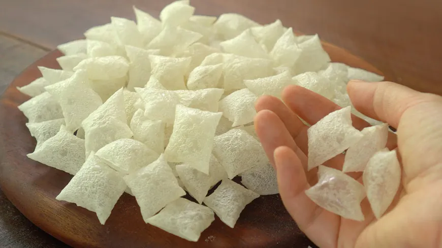 Crispy Rice Paper Puffs Recipe