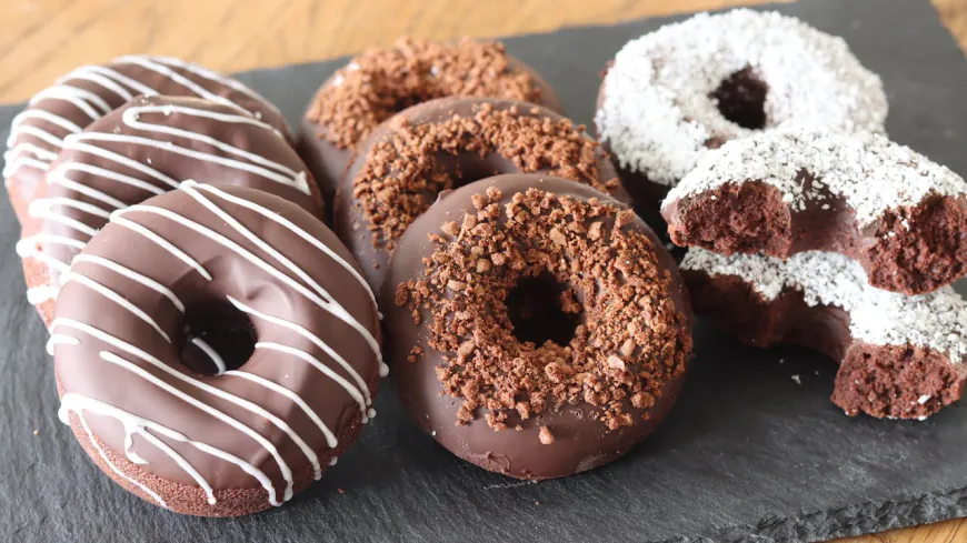 Chocolate Glazed Baked Donuts Recipe