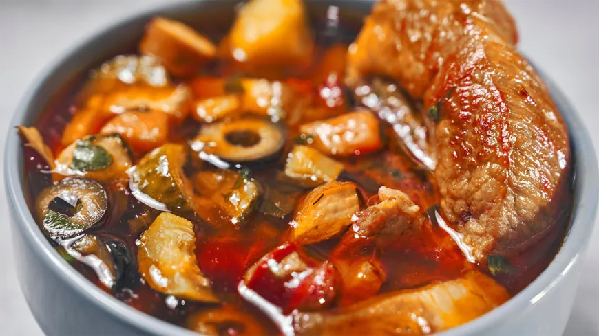 Simple Smoky Pork Stew Recipe