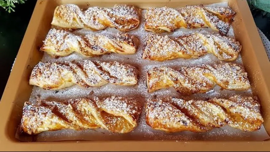 Apple Puff Pastry Twists Recipe