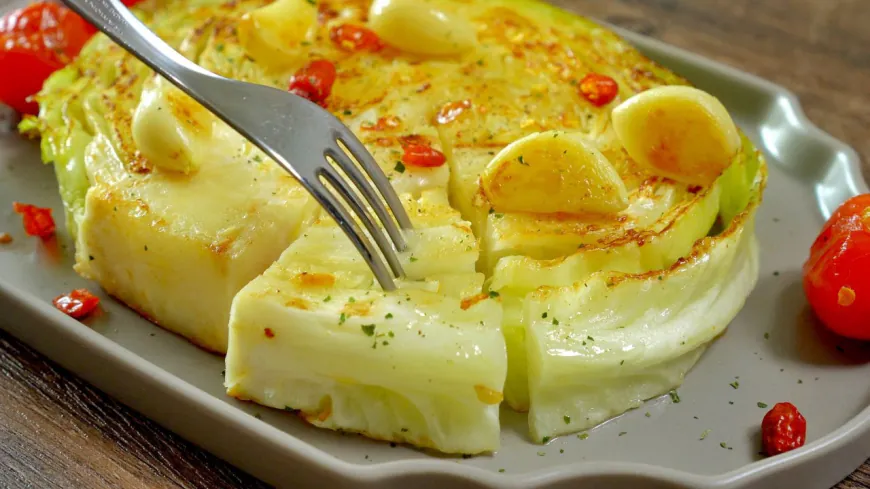 Spicy Garlic Cabbage Steak Recipe