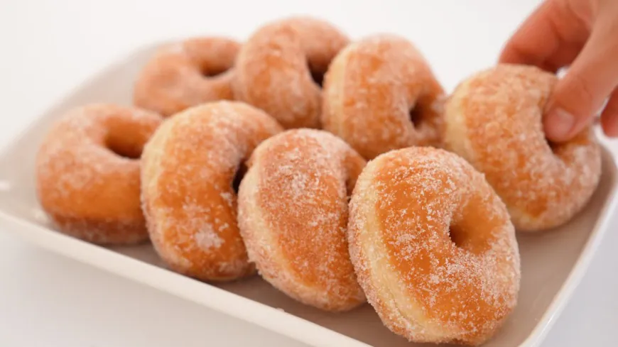 Sugar Coated Yeast Donuts Recipe