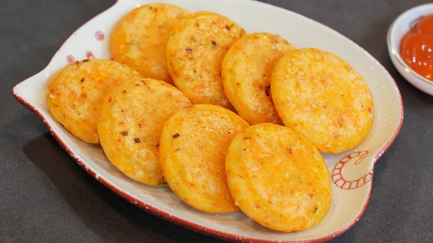 Crispy Potato and Carrot Patties