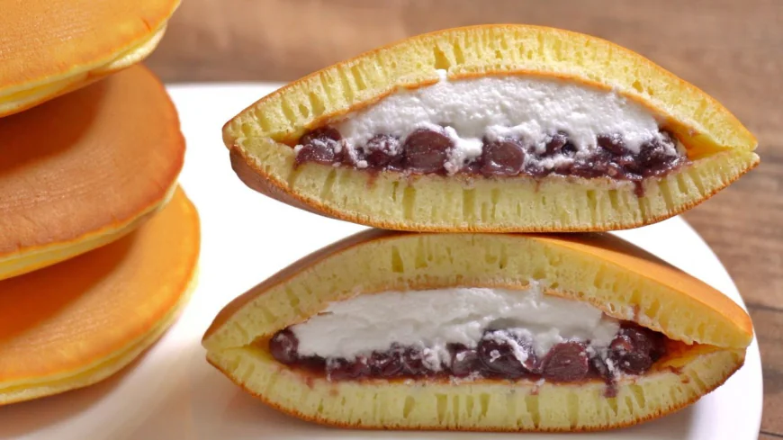 Sweet Red Bean Dorayaki Recipe