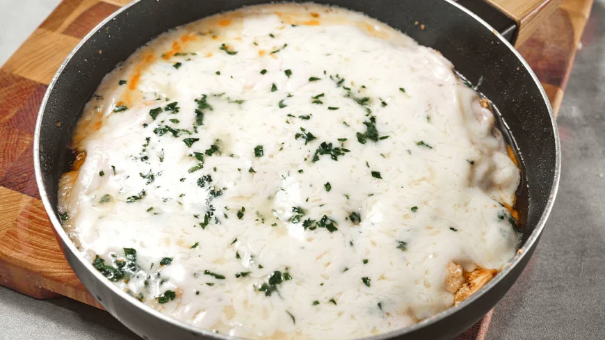 Creamy Spiced Chicken with Mozzarella Recipe