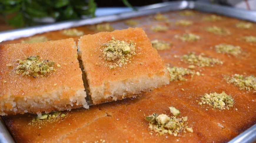 Homemade Basbousa Recipe