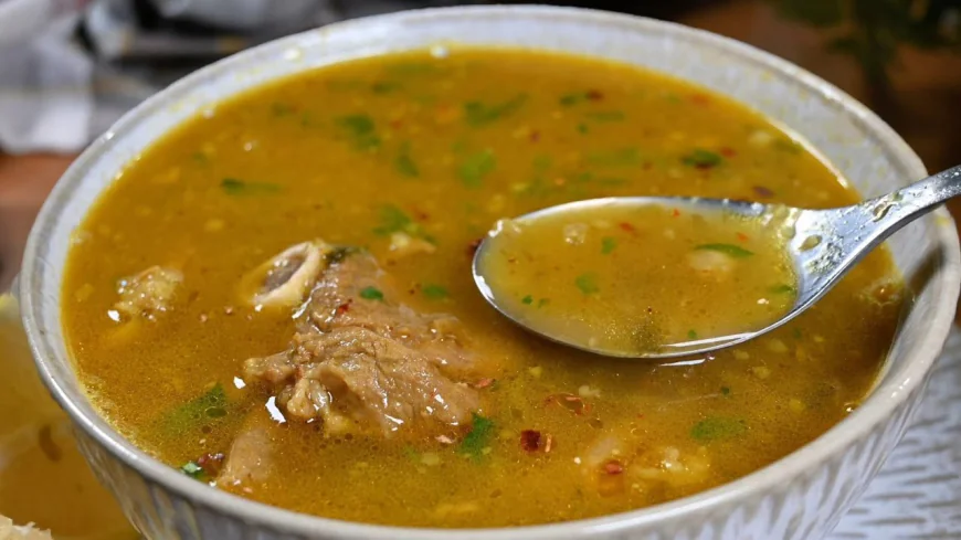 Spiced Mutton Soup Recipe