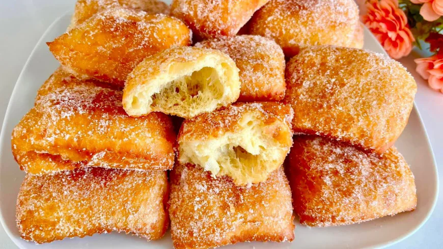 Golden Vanilla Sugar Beignets Recipe