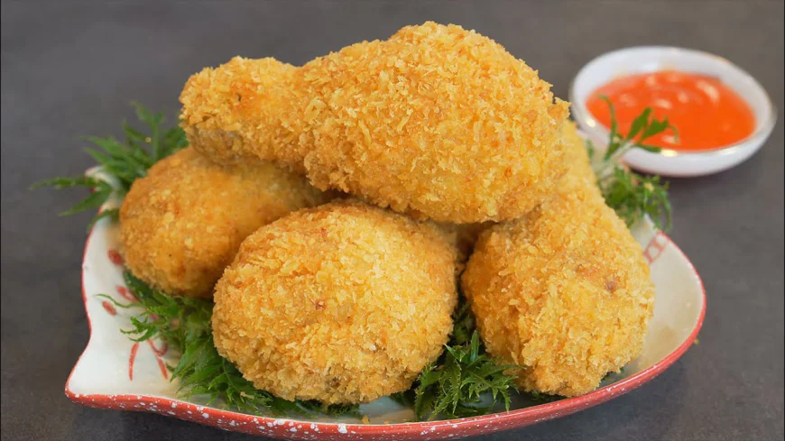 Crispy Fried Chicken Legs Recipe