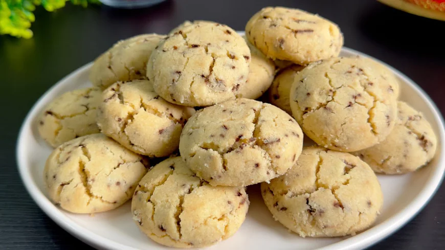 Chocolate Vermicelli Crinkle Cookies Recipe